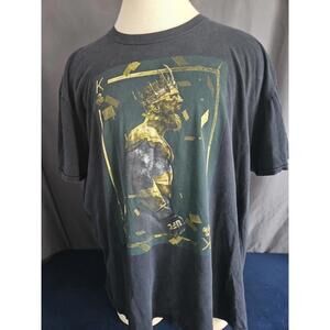 Mens 2xl UFC Kings Y2k Style Black Short Sleeve Tshirt